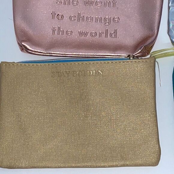 Ipsy Women's Set of 6 Whimsy Trinkets Multicolored Purse Cosmetic Bag One Size - Picture 2 of 10